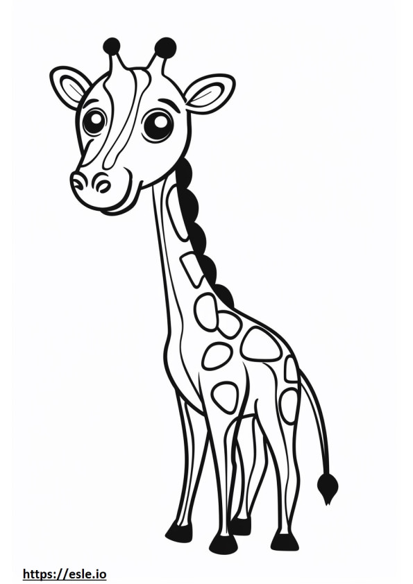 Airedoodle cartoon coloring page