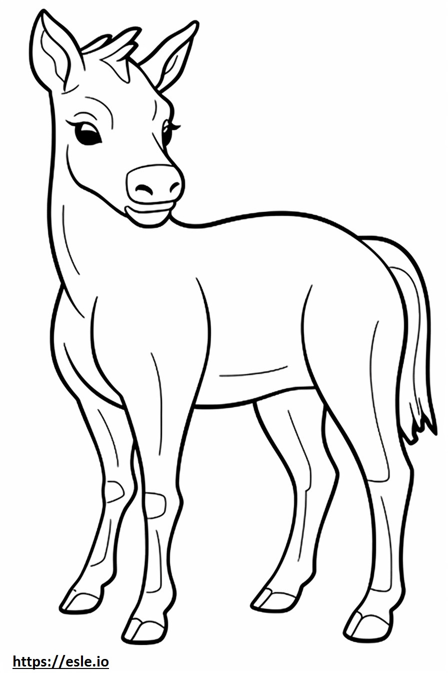 Aurochs Playing coloring page