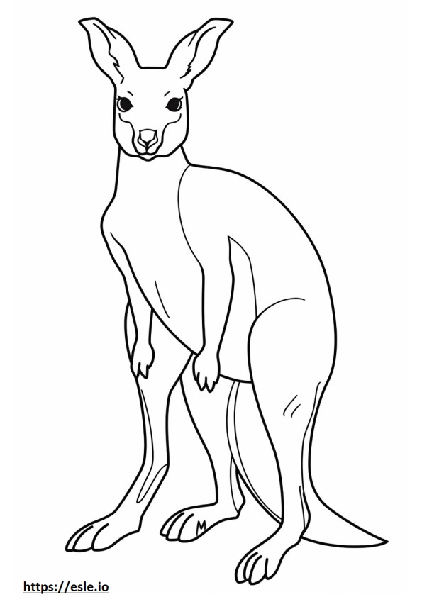 Aussiedor Friendly coloring page