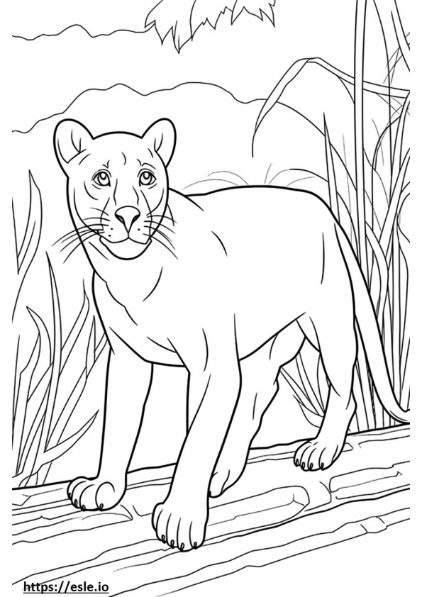 Balinese Playing coloring page