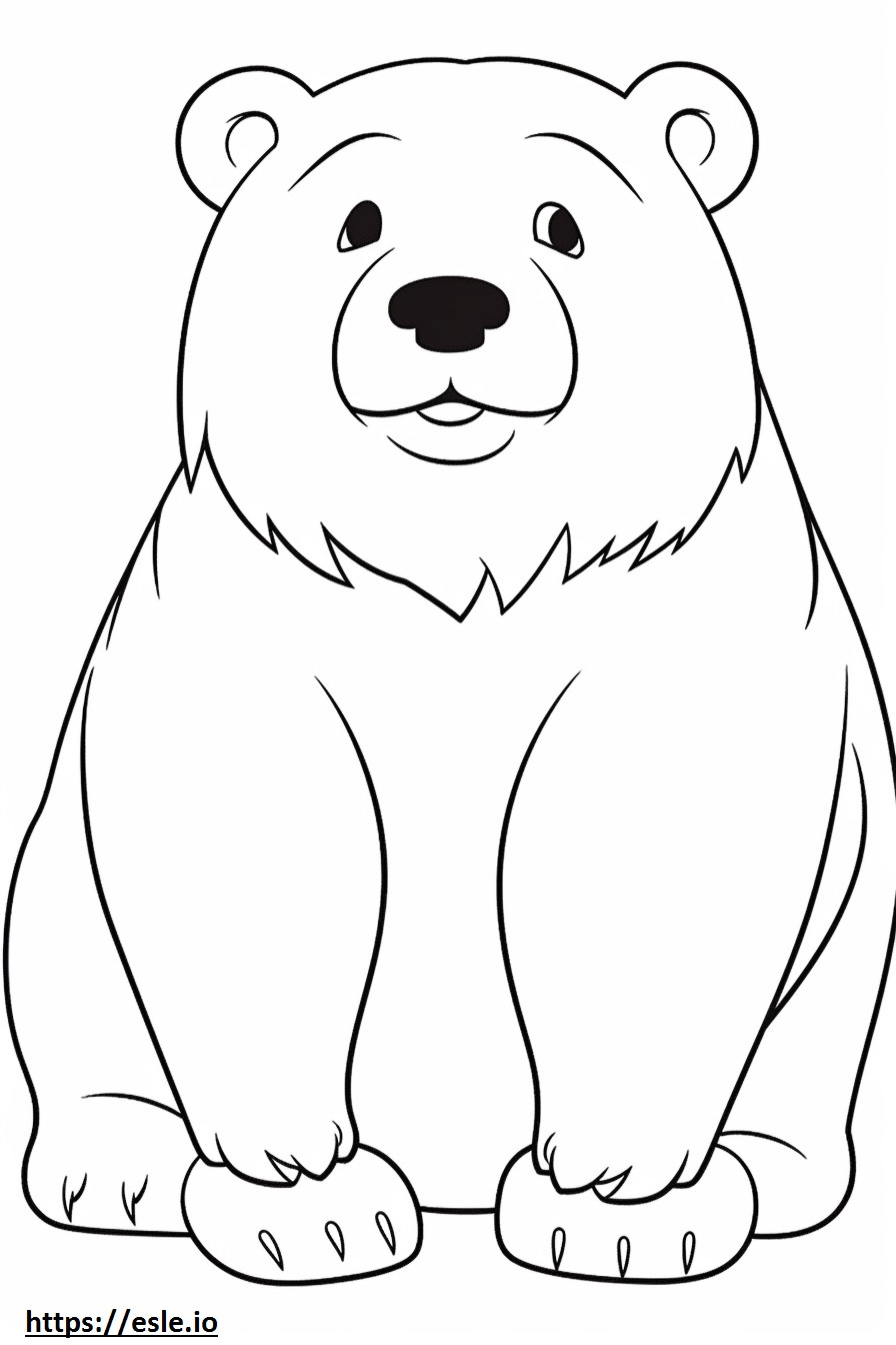 Bea-Tzu Friendly coloring page