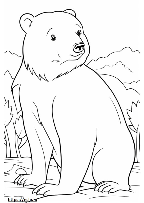 Beago Playing coloring page