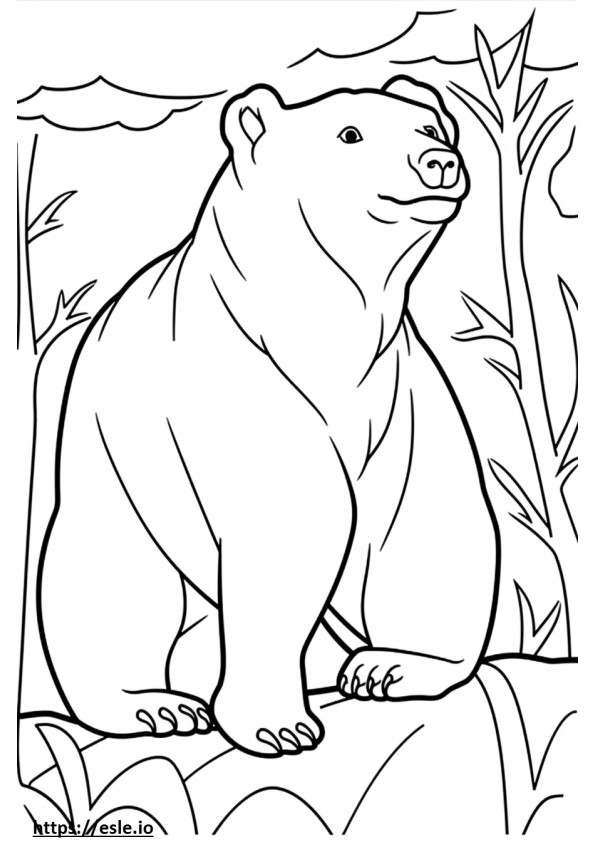 Beago Friendly coloring page