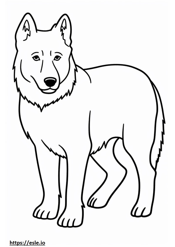 Berger Picard Playing coloring page