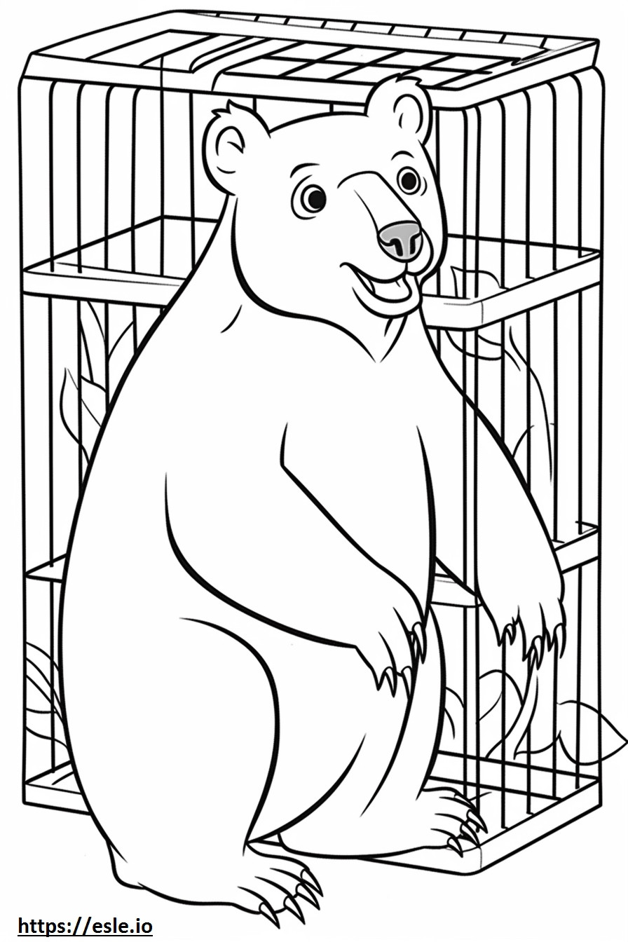 Boggle Friendly coloring page