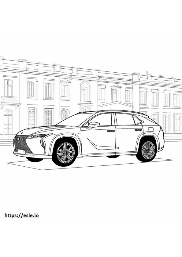Lexus UX 300h 2025 boyama