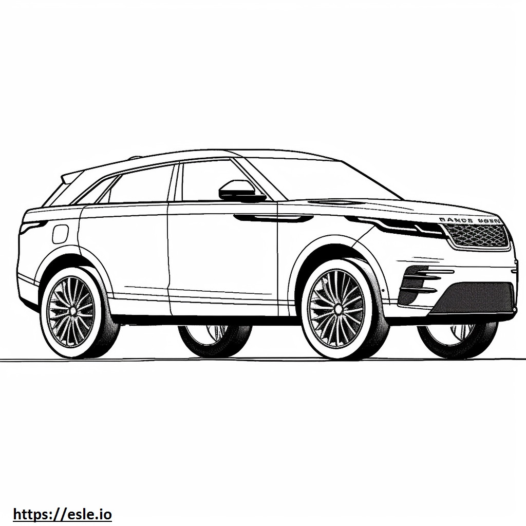 Land Rover Range Rover Velar 2025 szinező
