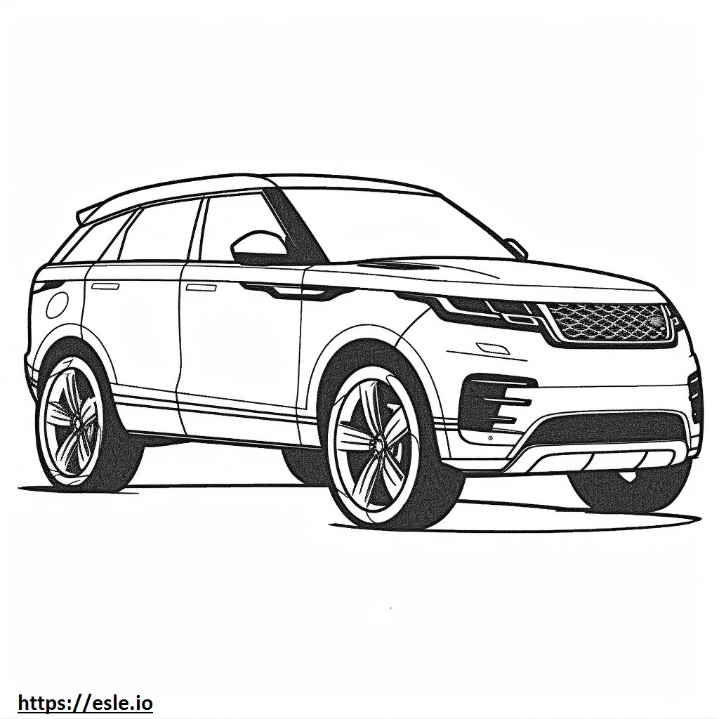 Land Rover Range Rover Velar 2025 de colorat