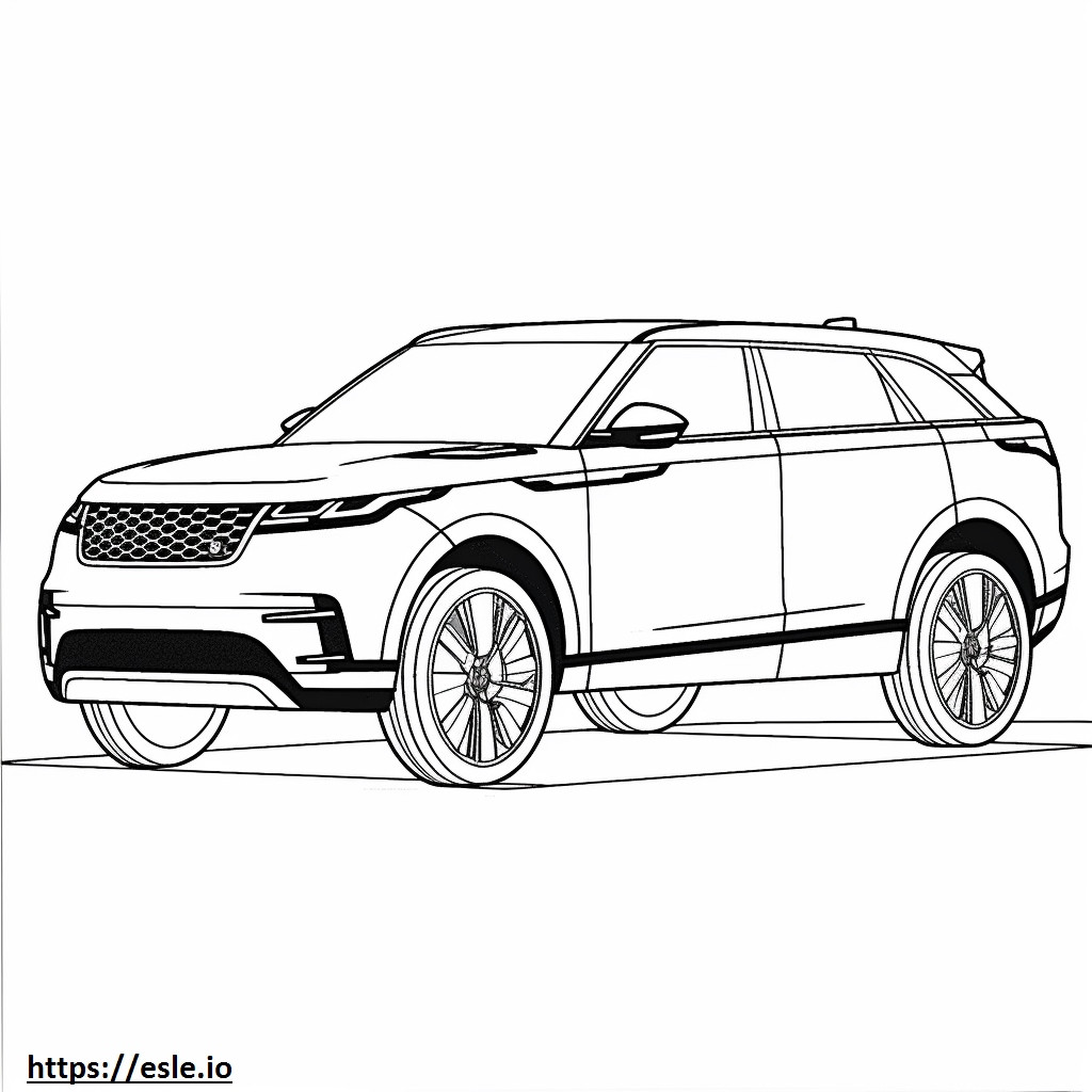 Land Rover Range Rover Velar P340 MHEV 2025 para colorir