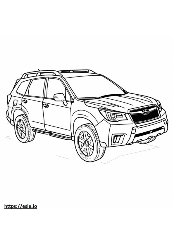 Subaru Forester AWD 2025 boyama