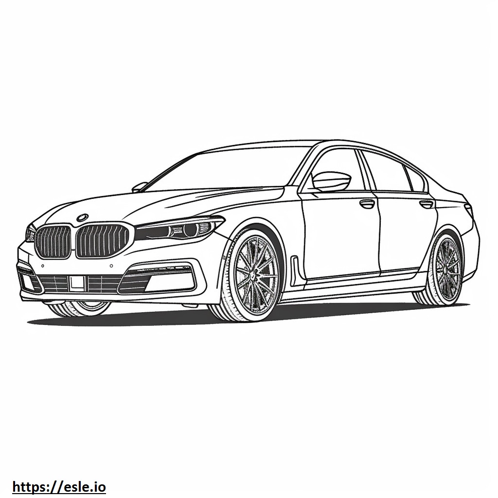 BMW Alpina XB7 2025 kolorowanka