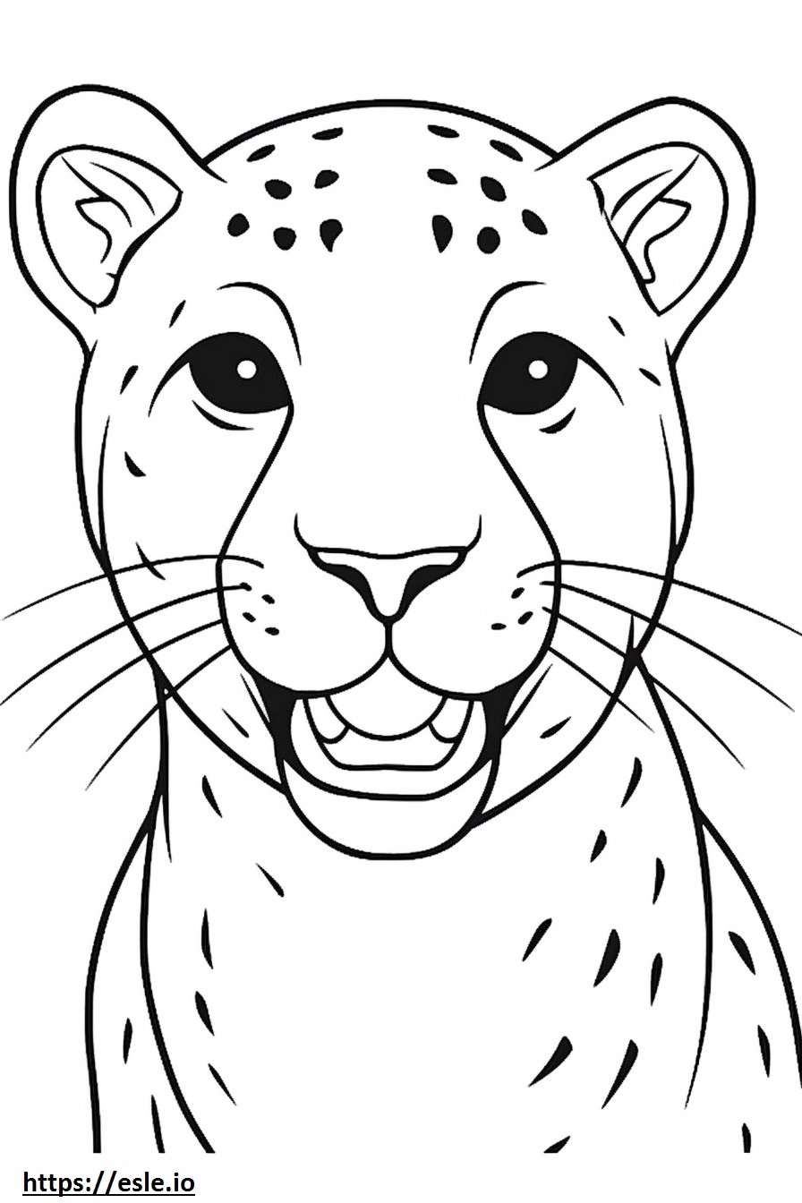 Bombay smile emoji coloring page