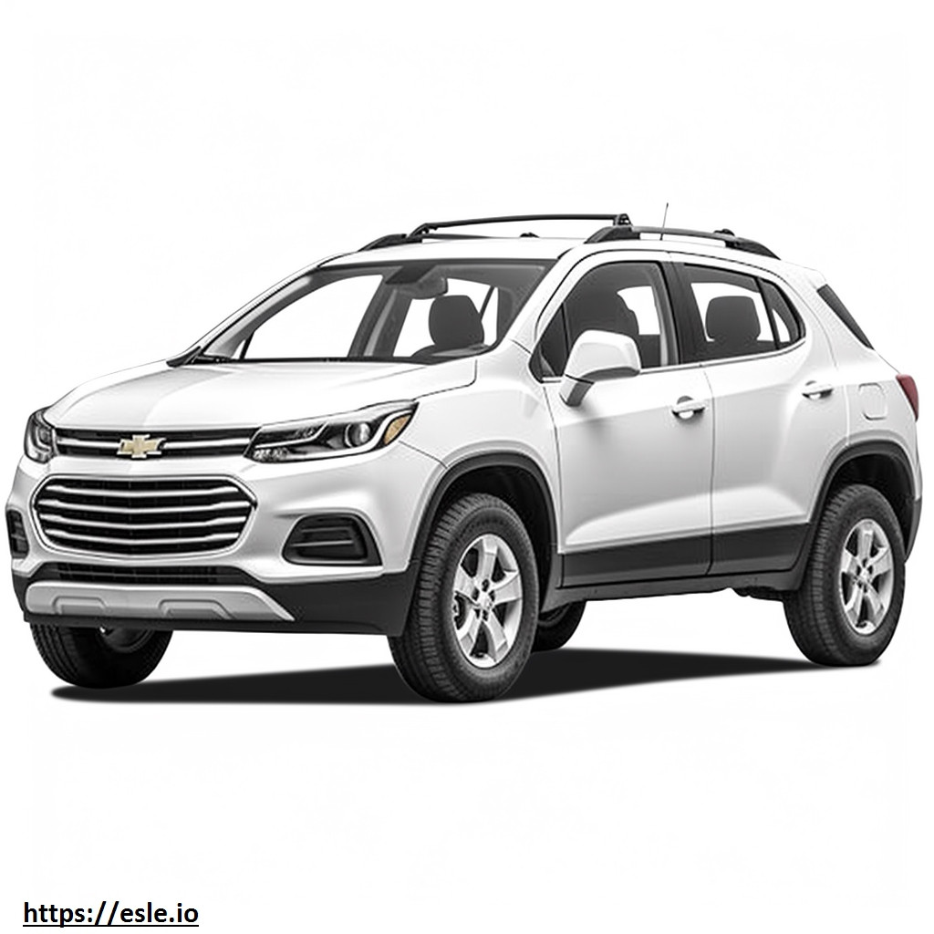 Chevrolet Trax 2024 coloring page