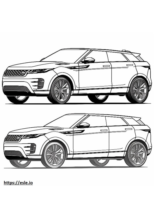 Land Rover Range Rover Evoque 2024 värityskuva