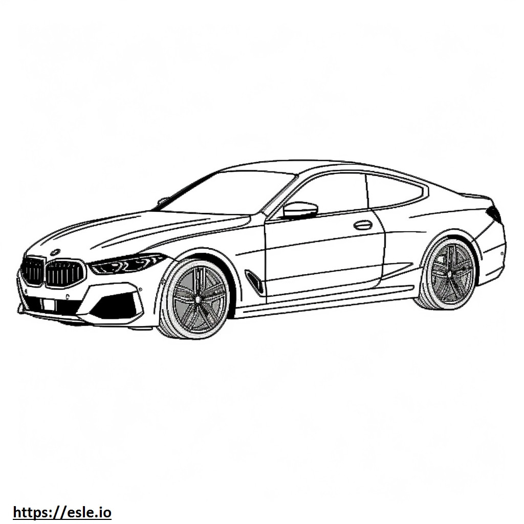 BMW 430i xDrive Coupe 2024 szinező