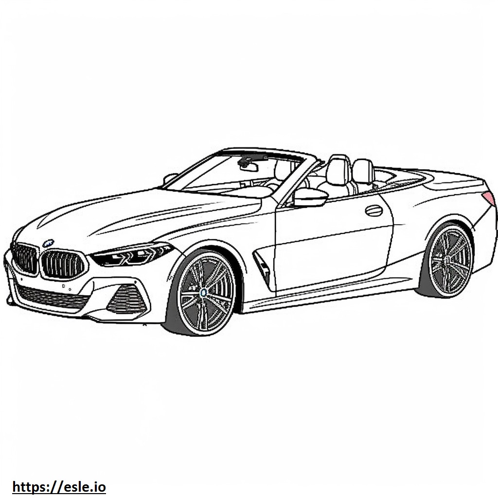 BMW M4 Competition M xDrive Cabrio 2024 szinező