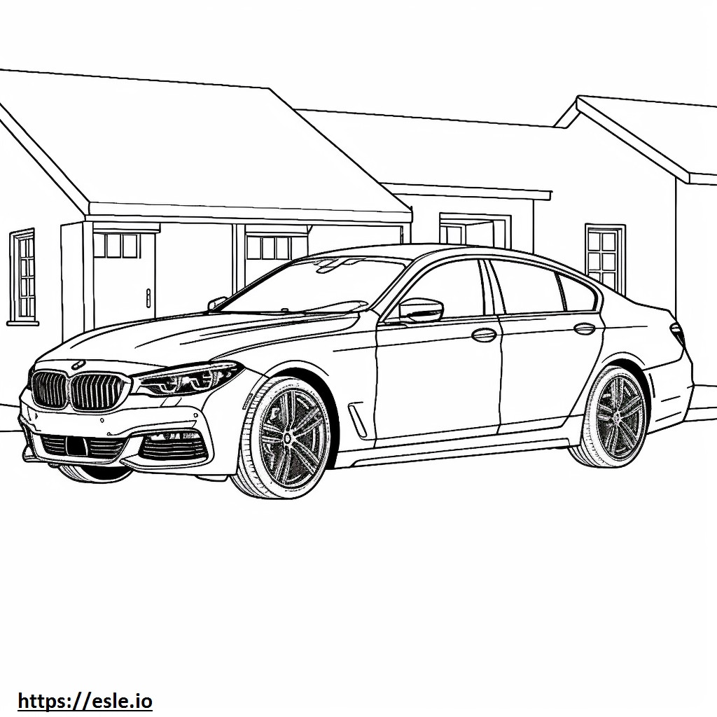 BMW 430i Gran Coupe 2024 kolorowanka
