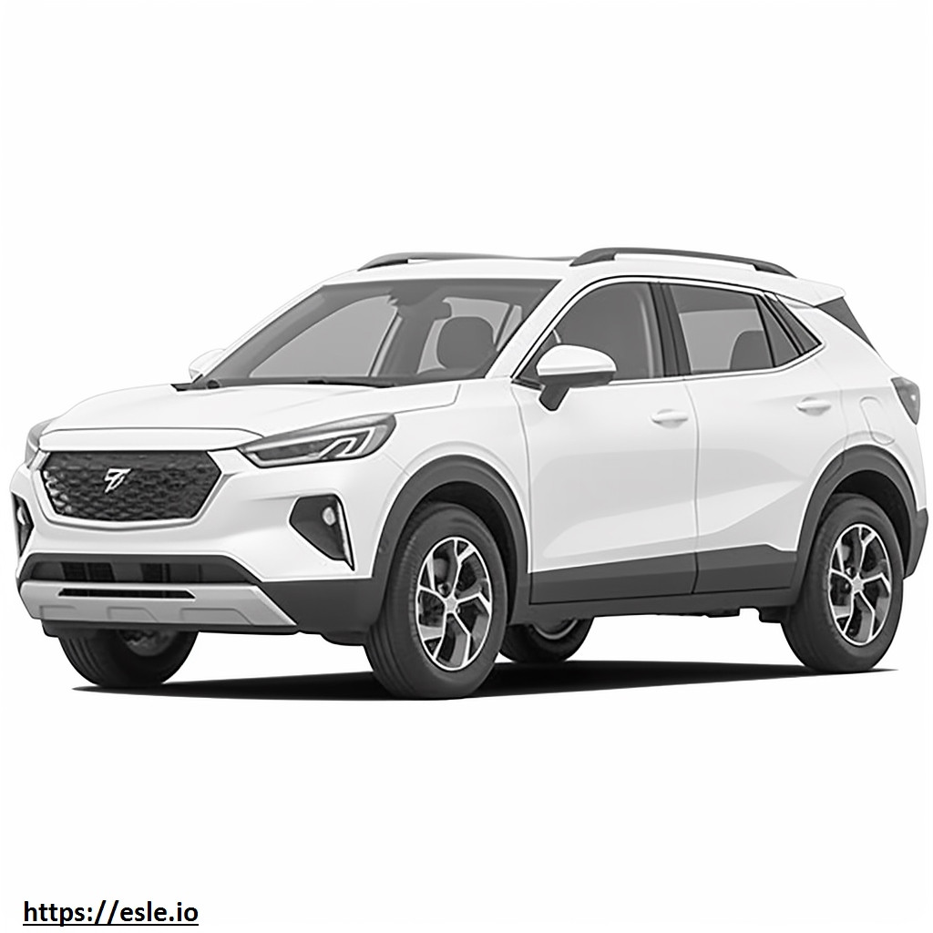 Buick Encore GX AWD 2024 coloring page