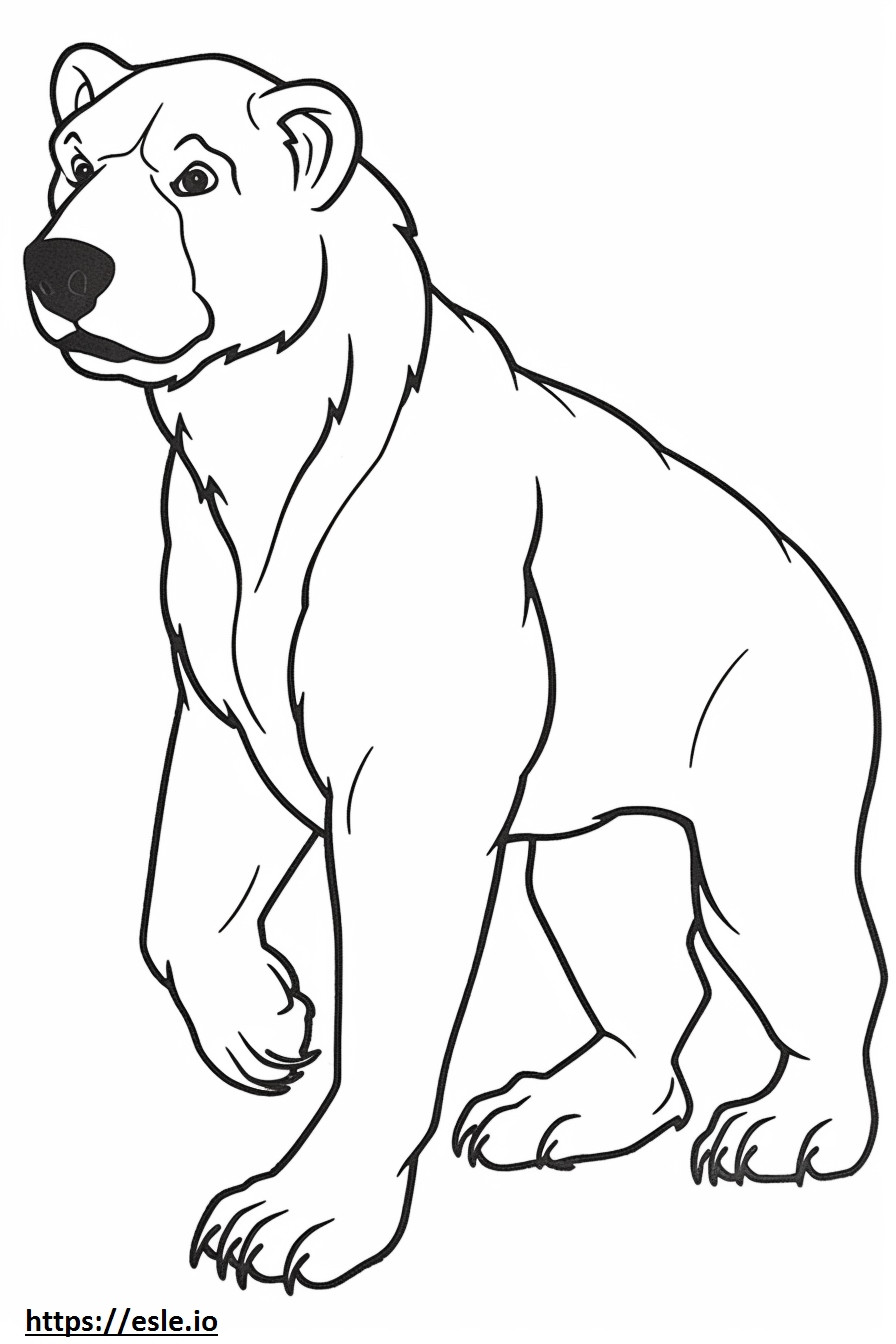 Border Terrier jugando para colorear e imprimir