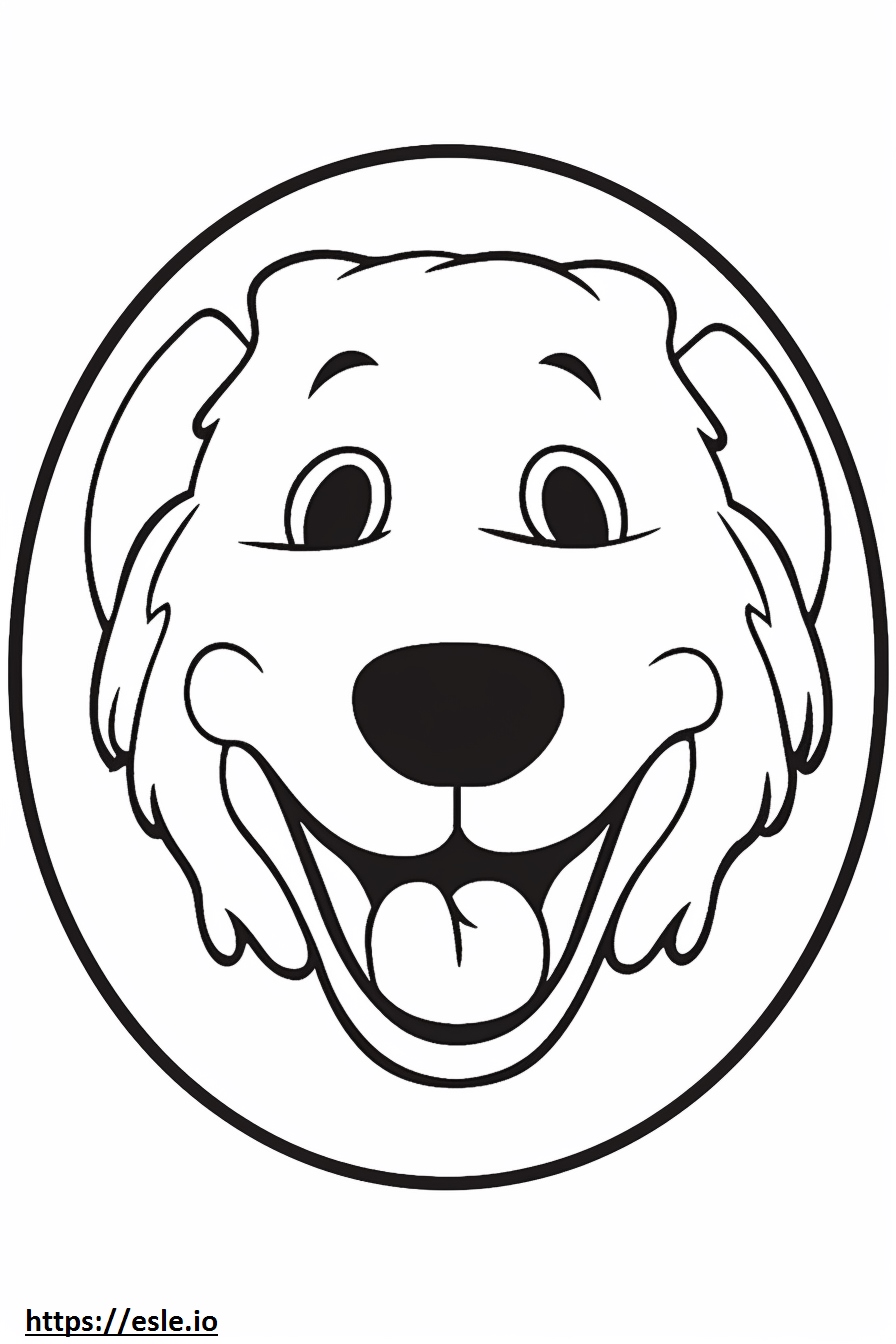 Disegno Emoji del sorriso di Bordoodle da colorare