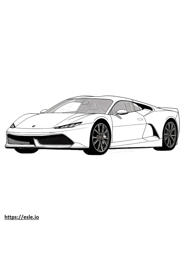 Lamborghini Huracan Sterrato 2024 värityskuva