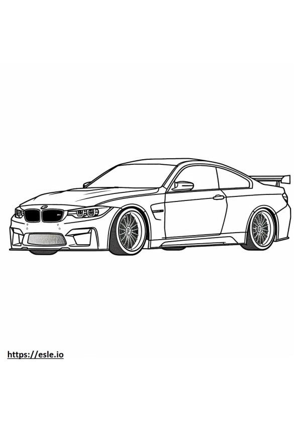 BMW M3 Sedan 2024 boyama