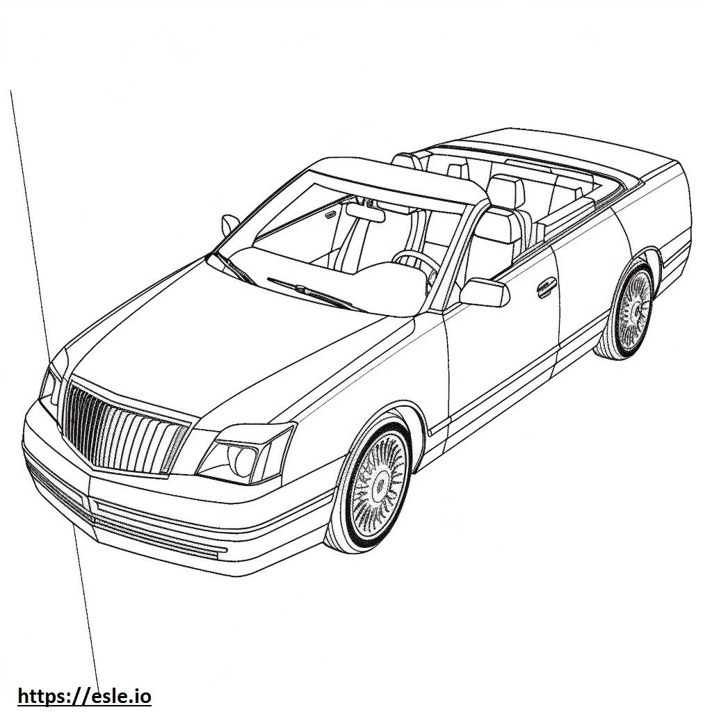 Buick Envista 2024 para colorir