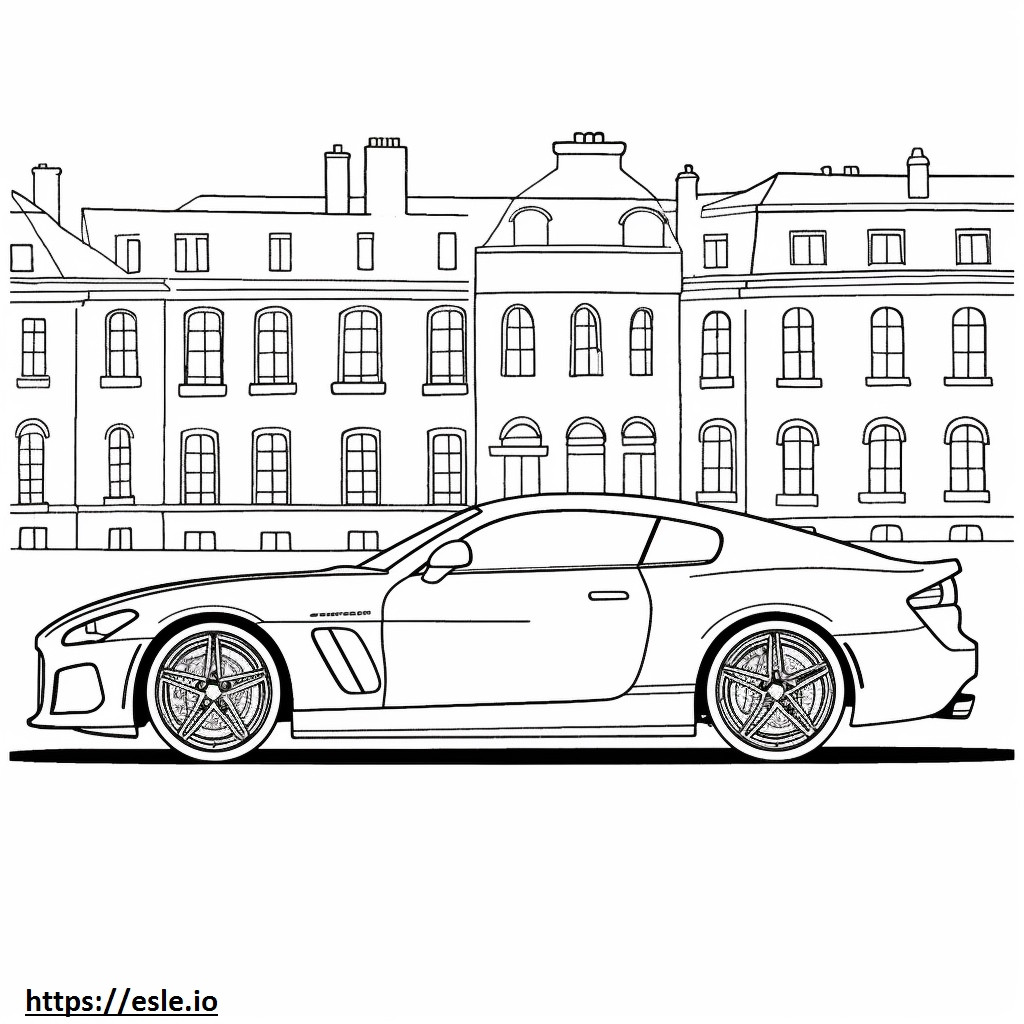 Maserati Grecale GT 2024 para colorir