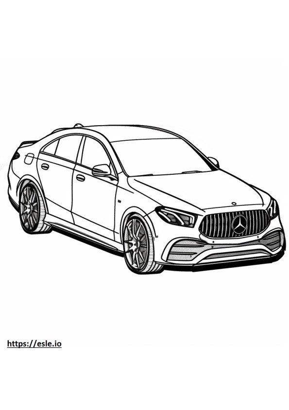 Mercedes-Benz AMG GLE63 S 4matic Plus 2024 coloring page