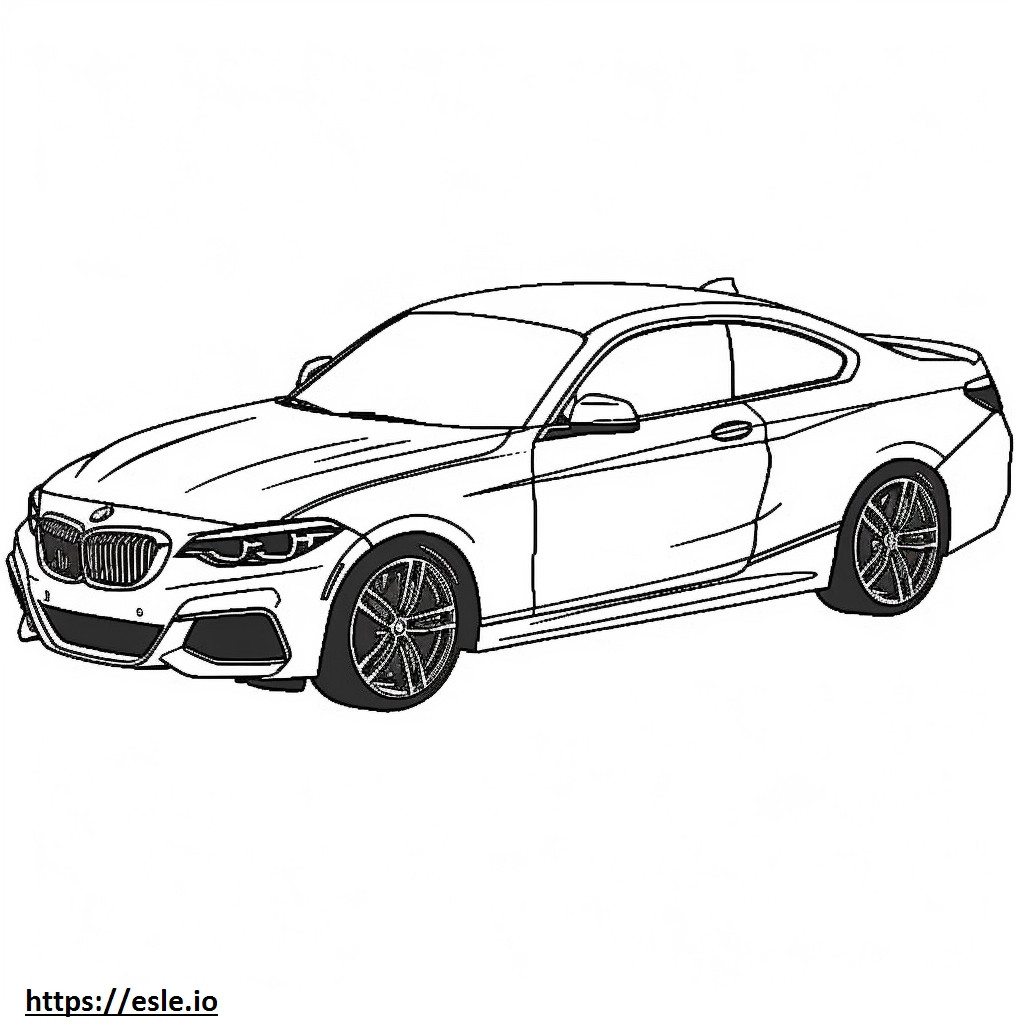 BMW M240i xDrive Coupe 2024 boyama