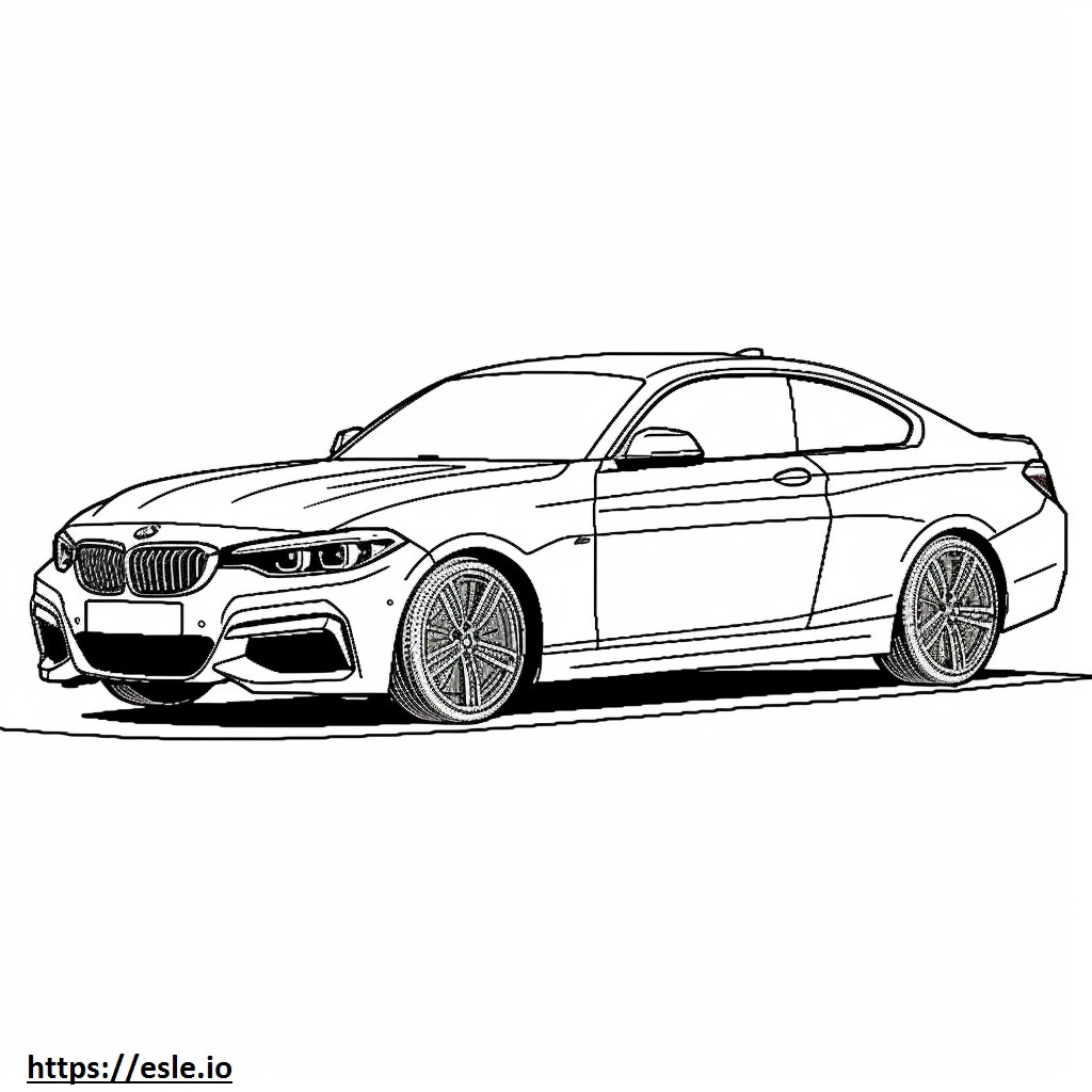 BMW M240i xDrive Coupe 2024 boyama