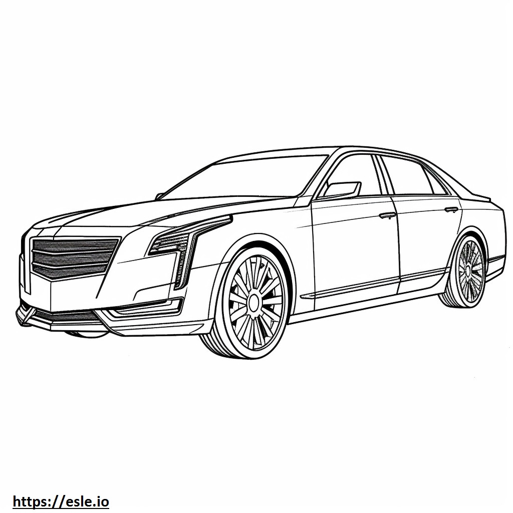 Cadillac CT4 V AWD 2024 värityskuva