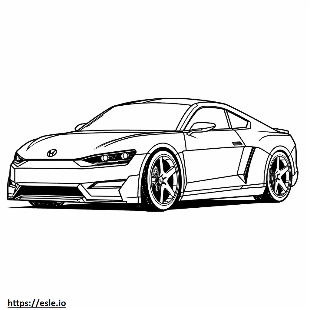 Volkswagen GTI 2024 szinező