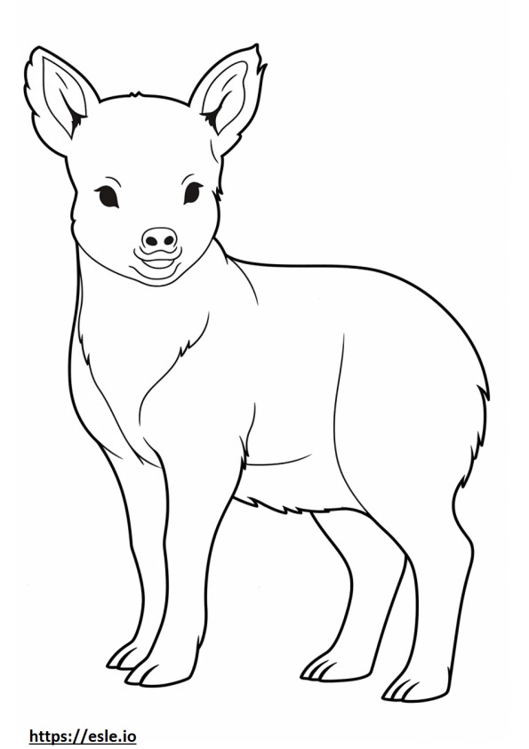 British Timber baby coloring page
