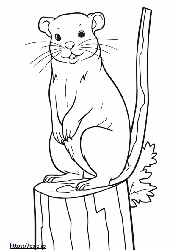 British Timber happy coloring page