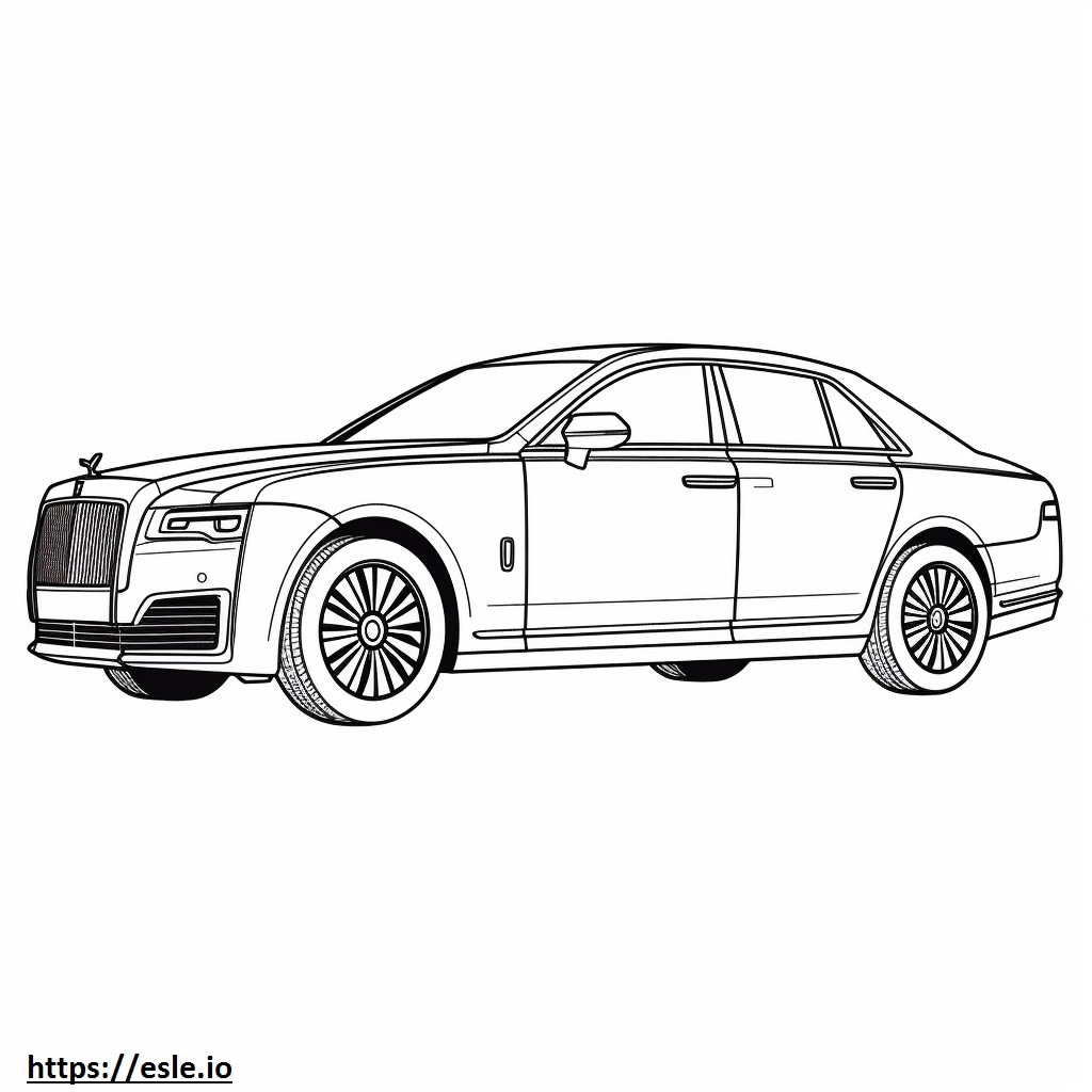 Duch Rolls-Royce’a 2024 kolorowanka