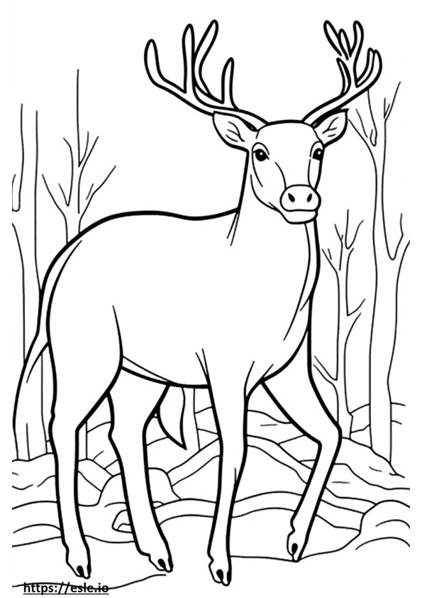 British Timber Friendly coloring page