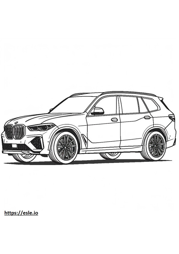 BMW X3 M Yarışması 2024 boyama