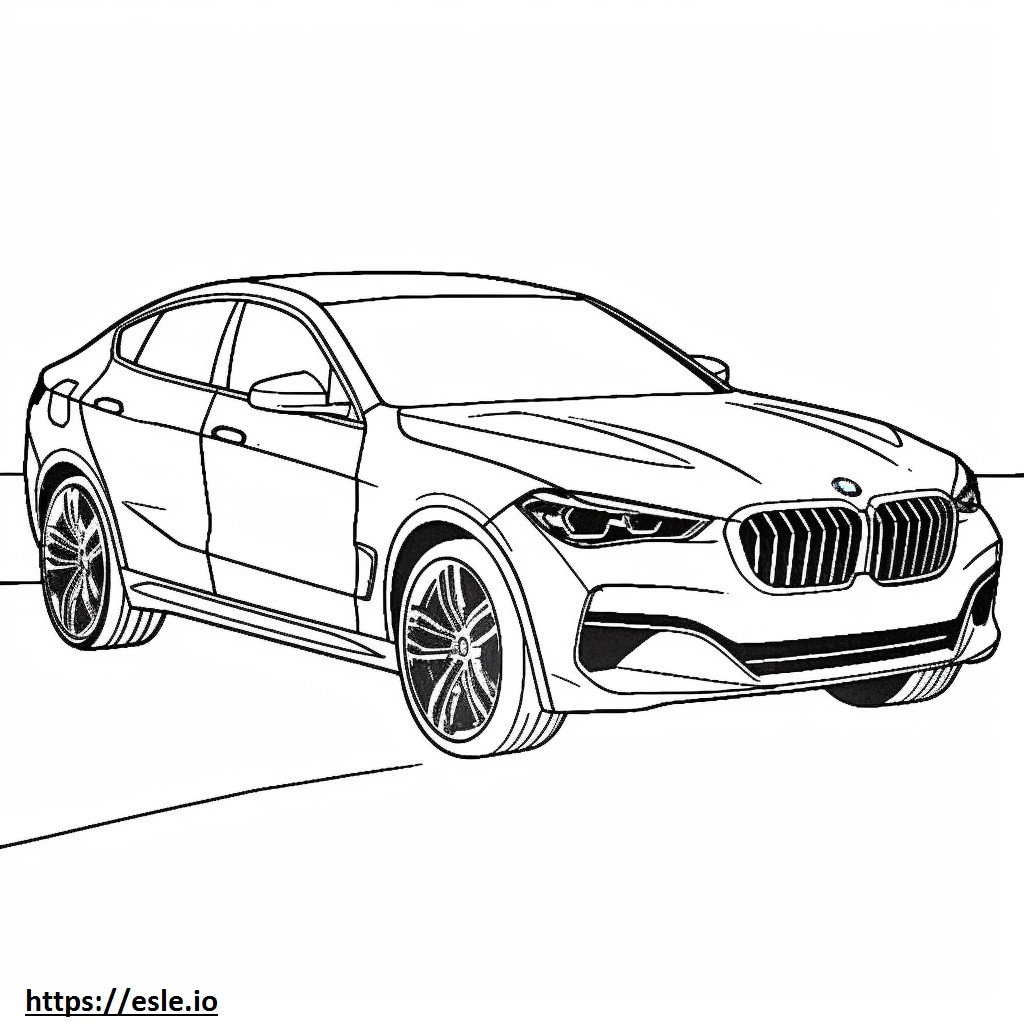 BMW X4 M 2024 szinező