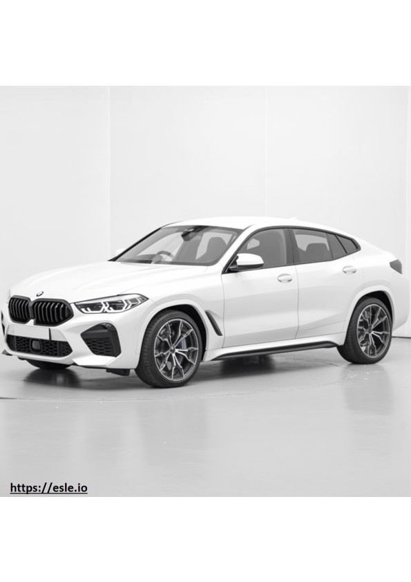 BMW X4 M Competición 2024 para colorear e imprimir