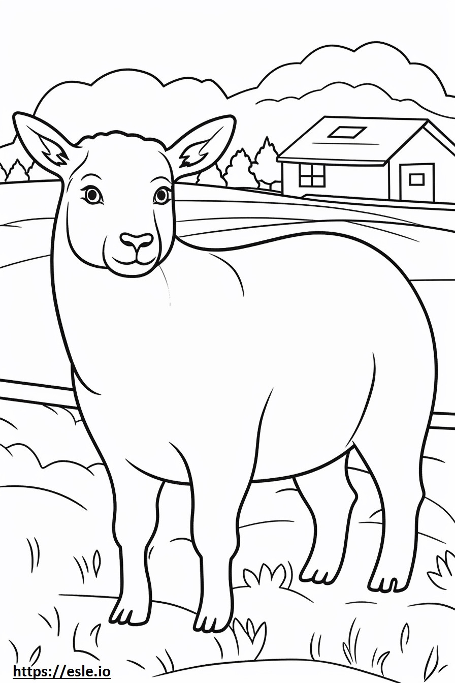 Brittany Friendly coloring page