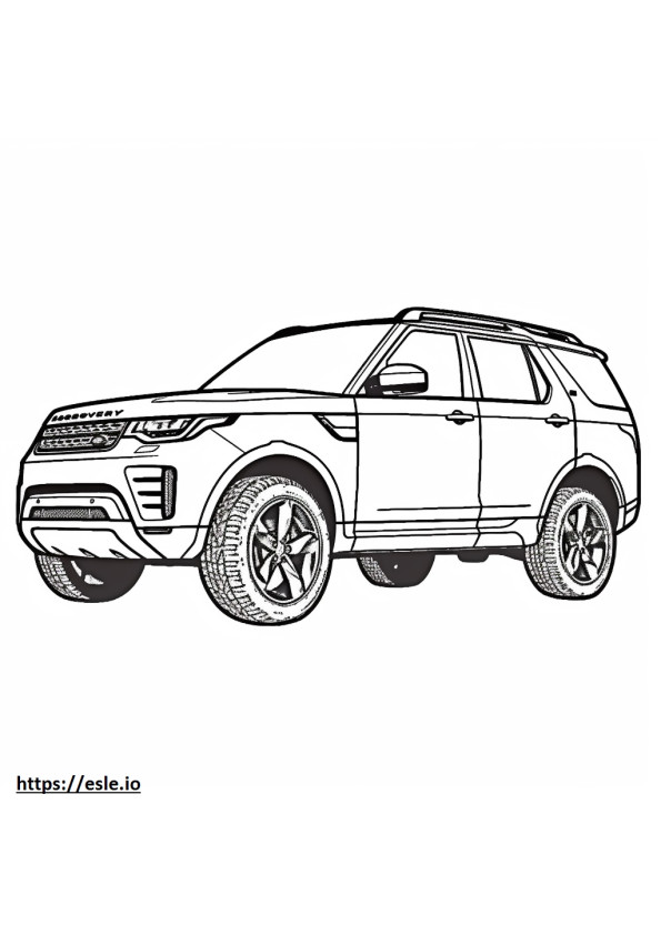 Land Rover Keşif 2024 boyama