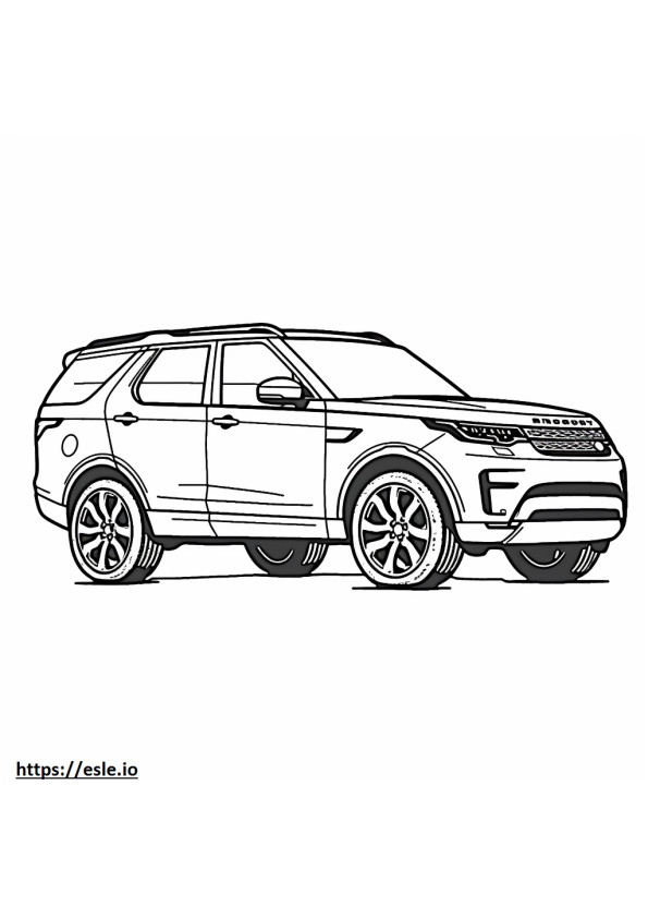 Land Rover Discovery 2024 szinező