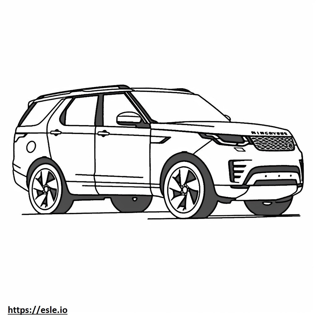 Land Rover Discovery 2024 szinező