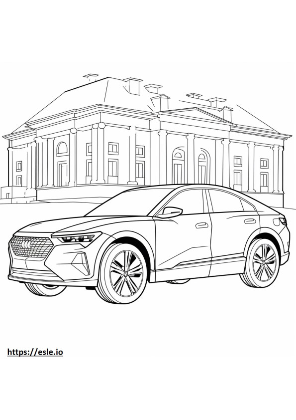 Audi Q4 40 e-tron 2024 de colorat