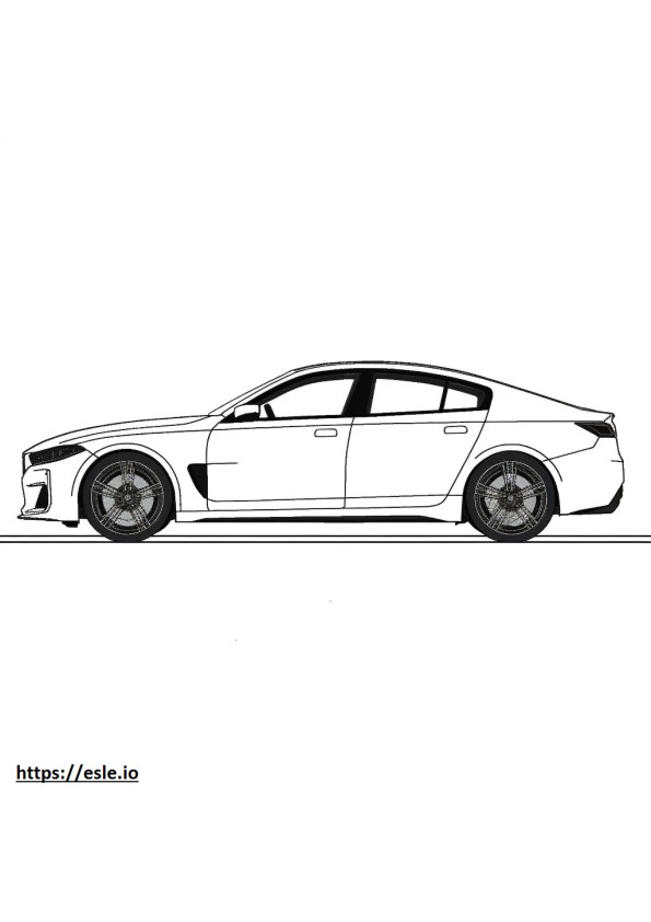 BMW i4 M50 Gran Coupe (20 inç jantlar) 2024 boyama