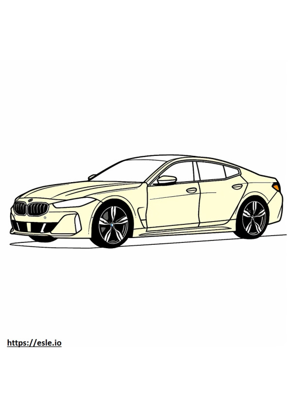 BMW i4 xDrive40 Gran Coupe (roți de 19 inchi) 2024 de colorat