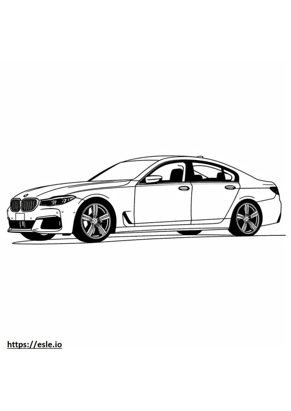 BMW i5 eDrive40 Sedan (roți de 21 inch) 2024 de colorat