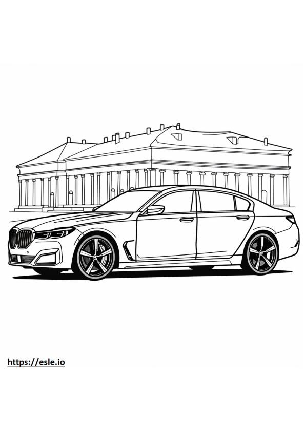 BMW i7 eDrive50 Sedan (21 hüvelykes kerekekkel) 2024 szinező