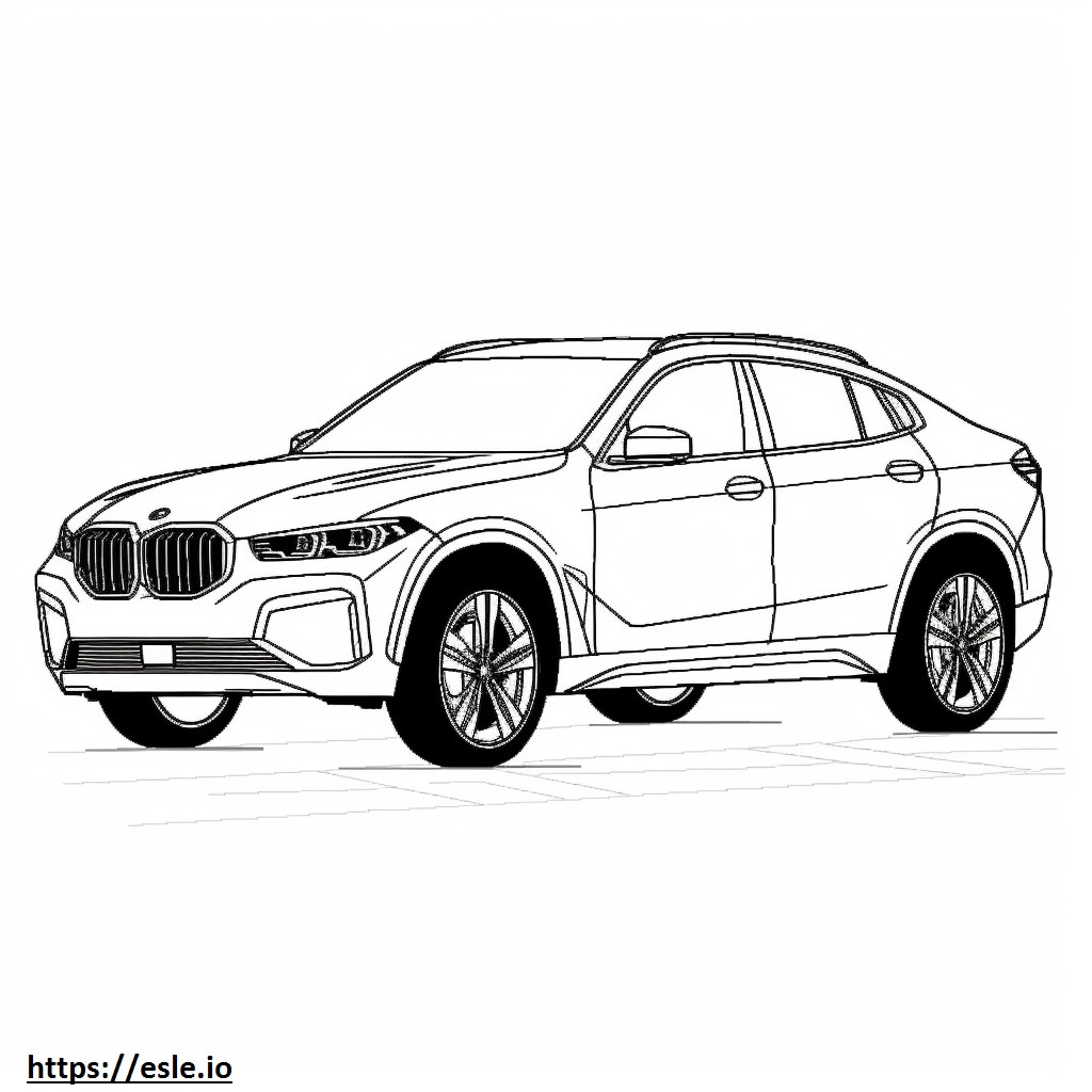 BMW iX xDrive40 (21 hüvelykes kerekek) 2024 szinező